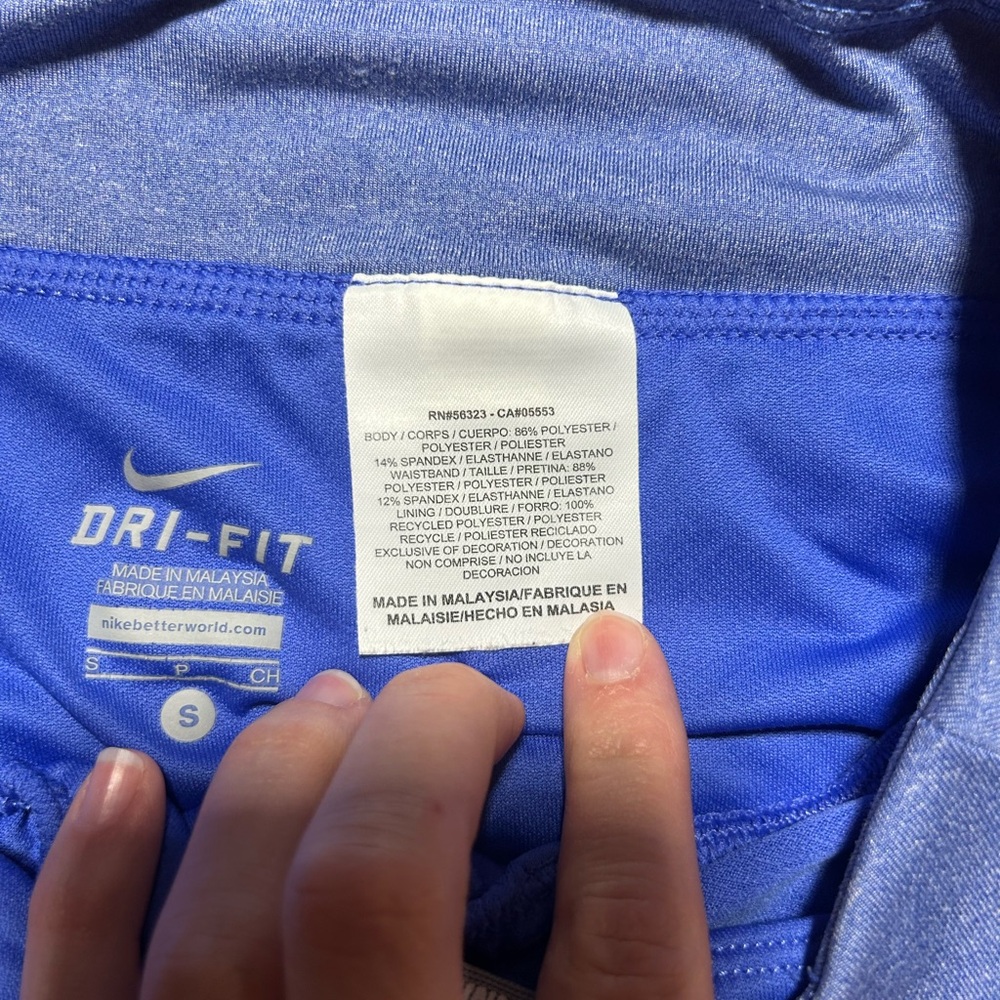 Nike Women’s Royal Blue Athletic Running Shorts - Picture 4 of 7